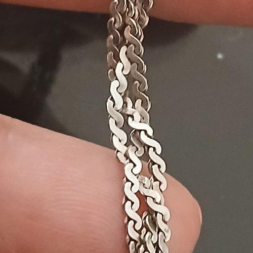 Silver 925 bracelet 18 cm like new