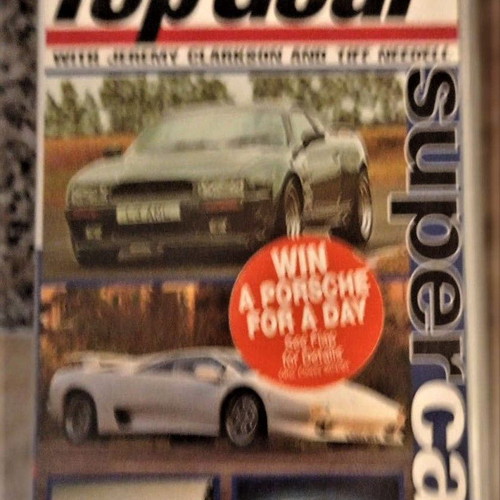 Top Gear VHS videocassette