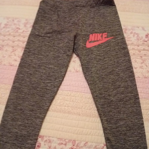 Nike leggings like new, grey, size 134-140 cm, age 10