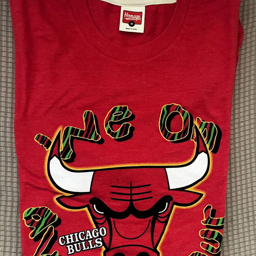 T-shirt Homage x Chicago Bulls x A Tribe Called Quest new, red, size M
