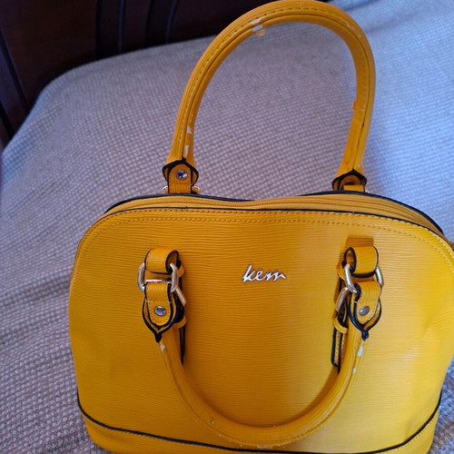 Kem crossbody bag used, yellow