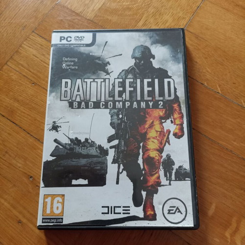 Battlefield Bad Company 2 DVD for PC used
