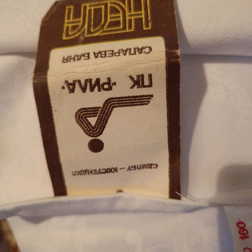 White tablecloth new, size 160x60 cm