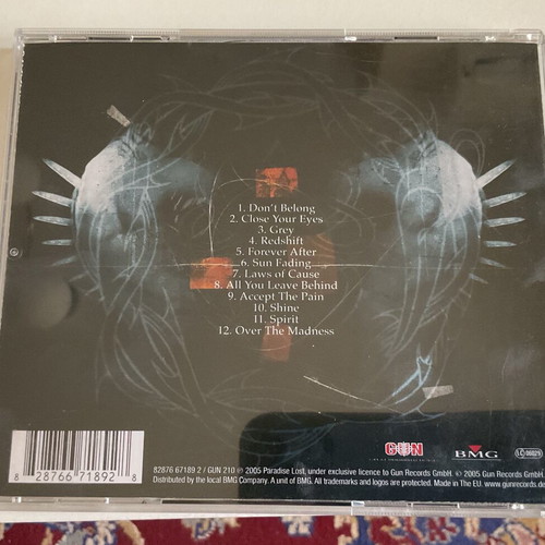 Paradise Lost CD used, Paradise Lost album