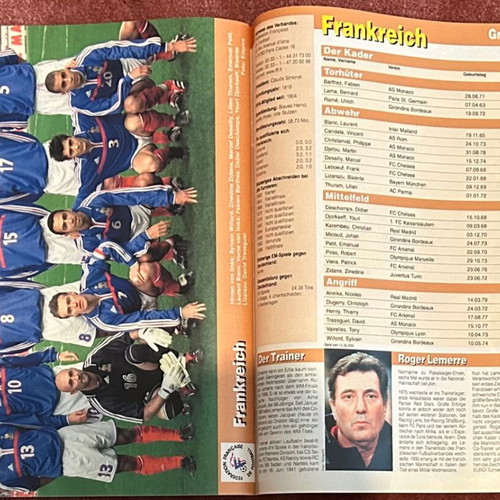 Kicker Euro 2000 tribute magazine used