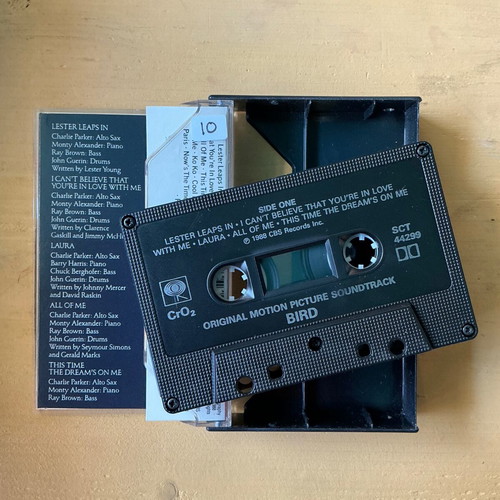Bird soundtrack cassette like new, jazz