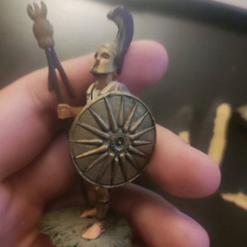 Deagostini Alexander the Great and Macedonian Hoplite figures used