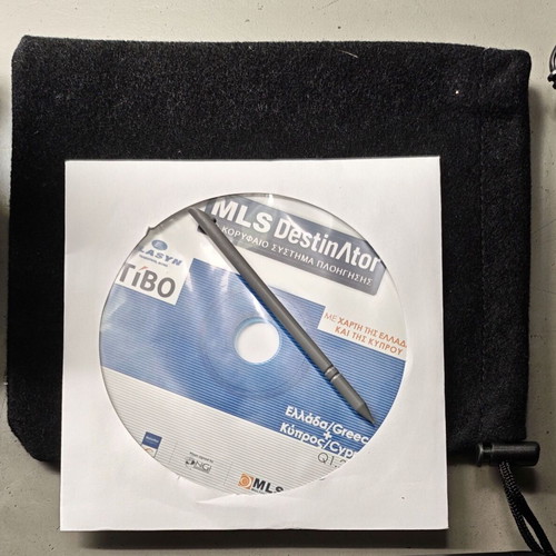 Tibo V4150 GPS navigation used with Greek maps