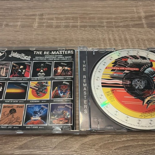 Judas Priest Screaming for Vengeance Remastered CD like new