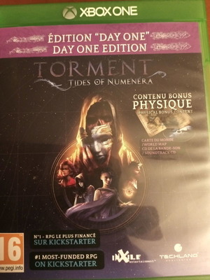 Xbox One Torment Tides of Numenera RPG used with extra soundtrack and map
