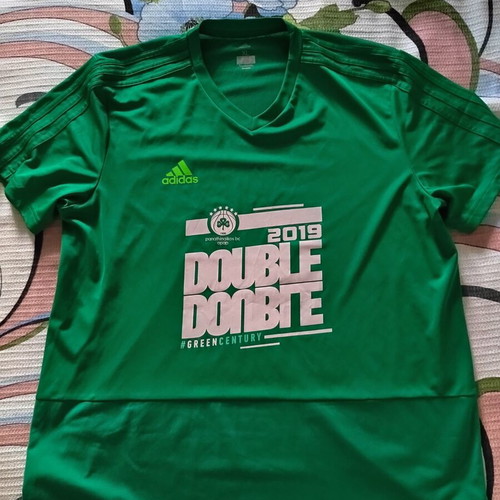 Panathinaikos Basketball Double 2019 Climacool Jersey XL