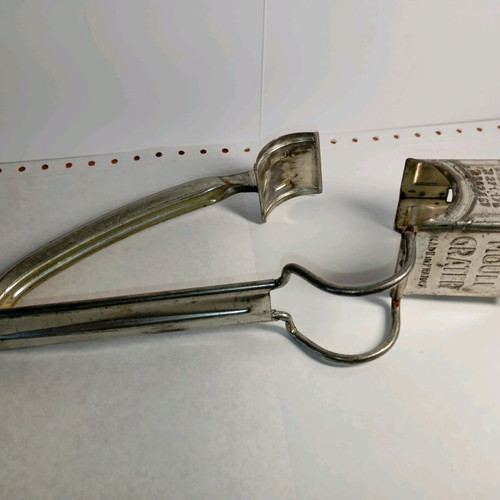 Mouli France vintage cheese grater used without handle