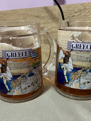 Пластмасови чаши Greece нови
