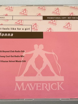 Madonna What it feel's like for a girl German 3-trk promo CD single μεταχειρισμένο