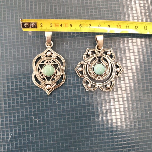 Large elements with turquoise bead like new