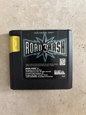 Road Rash 3 Sega Genesis game
