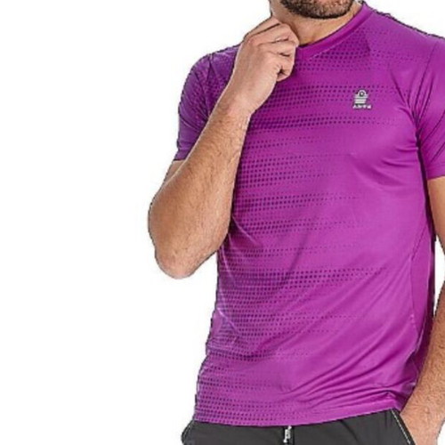 Admiral men's sports t-shirt small, new, purple, V-neck