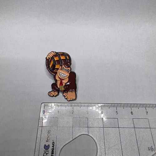 Donkey Kong pin Nintendo new metal design
