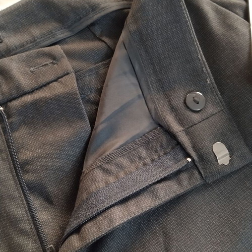 Zara Basic office pants new with tags, size 38, grey-dark blue