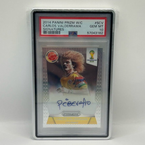 Carlos Valderrama 2014 Panini Prizm World Cup Card new