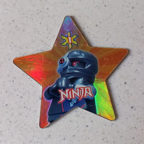 Ninja tags used, pack of 7 with one magnetic