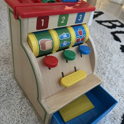 Melissa and Doug Cash Register like new