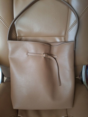 Mango shoulder bag new, camel color