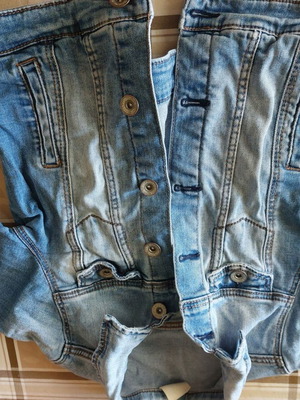 Πανέμορφο μοντέρνο τζιν jacket Zara για κορίτσι 7 ετών