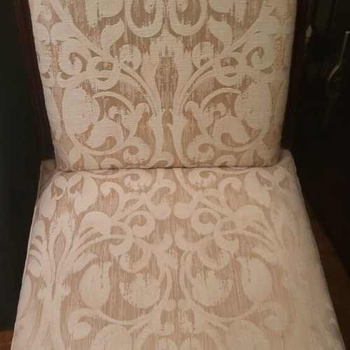Armchairs without arms used, set of 2