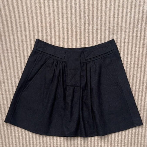 Isabel Marant Étoile wool mini skirt like new, size Small, gray