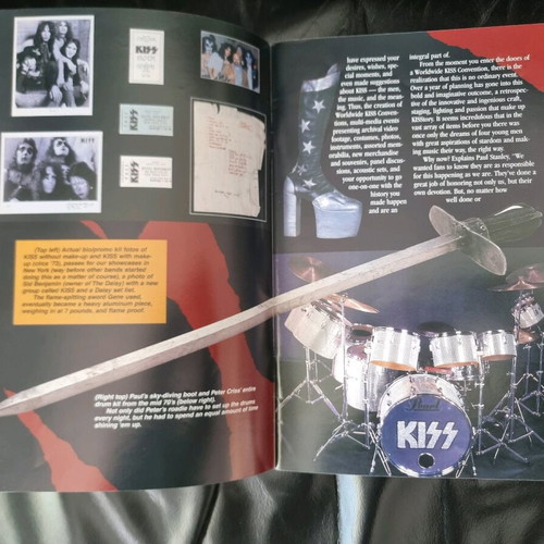 Kiss 1st Worldwide Convention 1995-96 program used