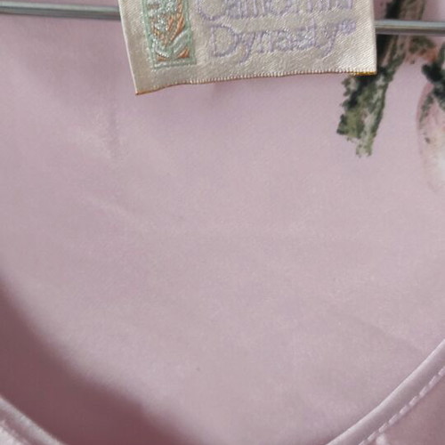 Nightgown and robe set like new, pink, size M