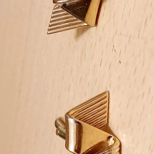 Vintage gold-plated cufflinks like new