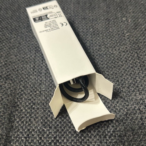 Fabric charging cable 3-in-1 1m new, USB to Lightning, Type-C, Micro-USB for iPhone and Android