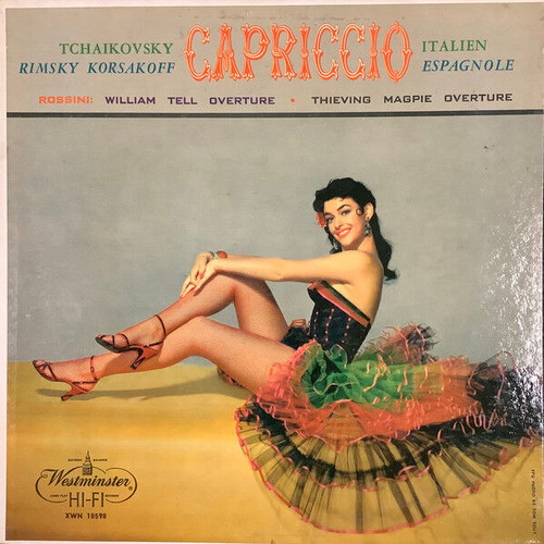 Capriccio Italien vinyl record used, Westminster 1957