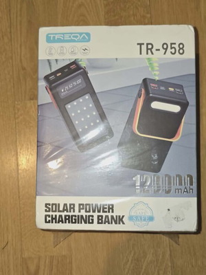 TREQA TR-958 Solar Power Charging Bank new