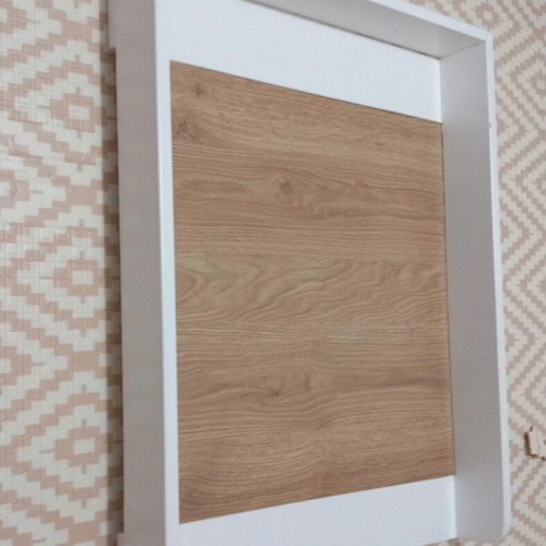 Wooden changing table like new with removable insert