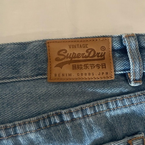 Superdry shorts like new, size W26, blue
