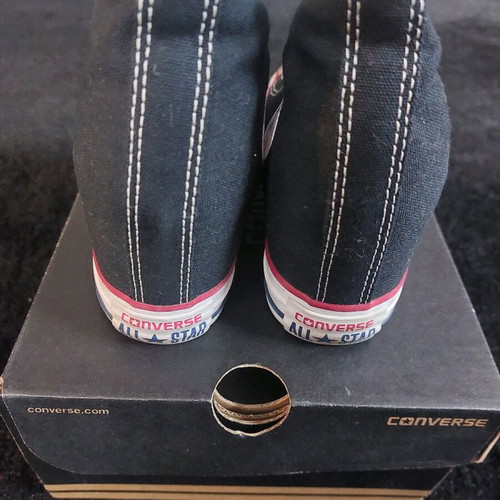 Converse women's boot with hidden heel like new, size 37, black