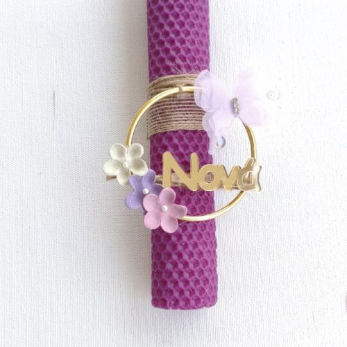 Beeswax candle godmother made to order