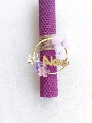 Beeswax candle godmother made to order