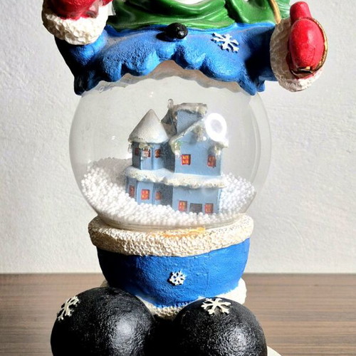 Christmas snowman figure like new with LED lighting