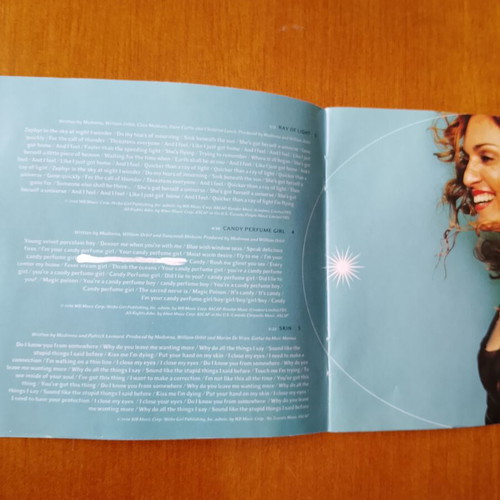 Madonna CD pack used with booklet and notes