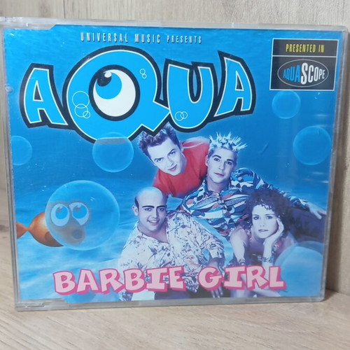 Aqua Barbie Girl music CD single like new, pop