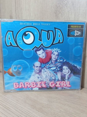 Aqua Barbie Girl music CD single like new, pop