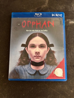 Orphan Blu-ray used with Greek subtitles, thriller horror