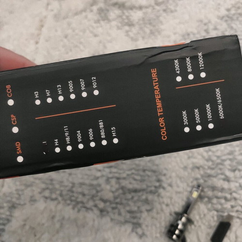 Led H1 Mini 6000K Bulbs new, compact size