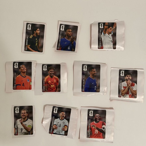 Coca Cola Panini Moudial 2026 stickers set of 10 new