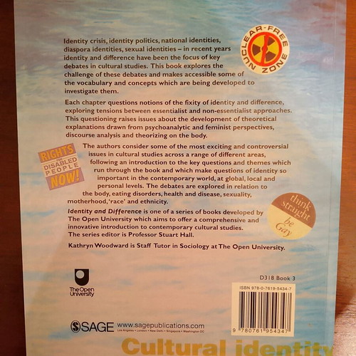 Identity and Difference by Kathryn Woodward like new