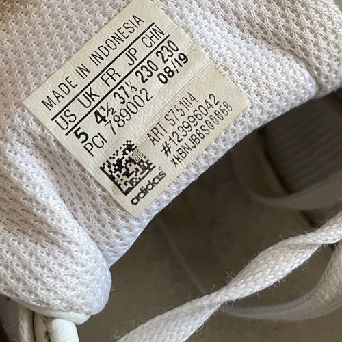 Adidas Stan Smith white size 37 used athletic shoes